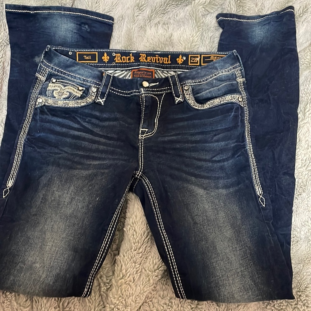rock revival jeans size 28